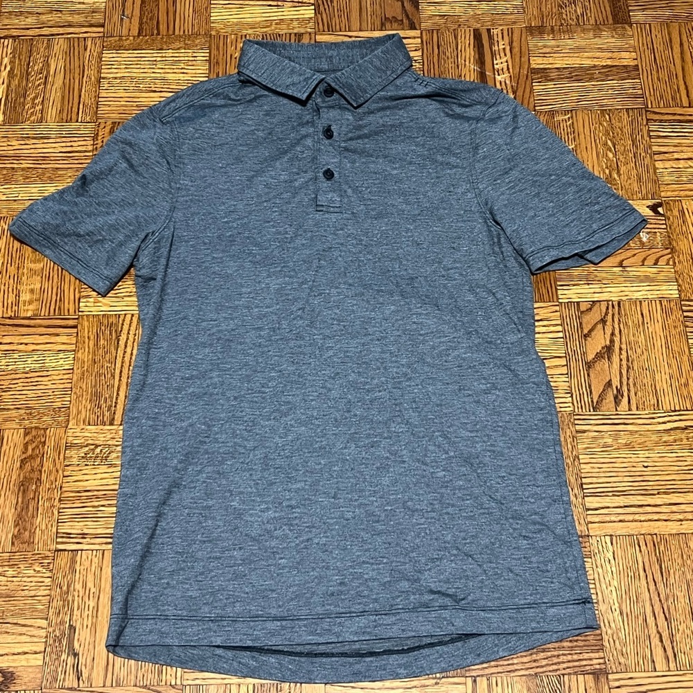 lululemon athletica Grey Evo Polo Shirt